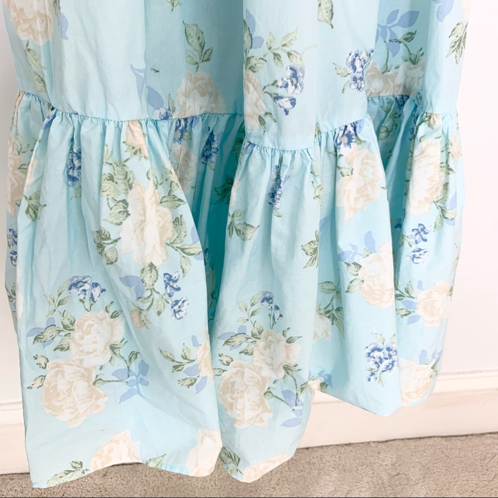 LoveShackFancy Estelle Floral Midi Ruffle Dress - Picture 8 of 9